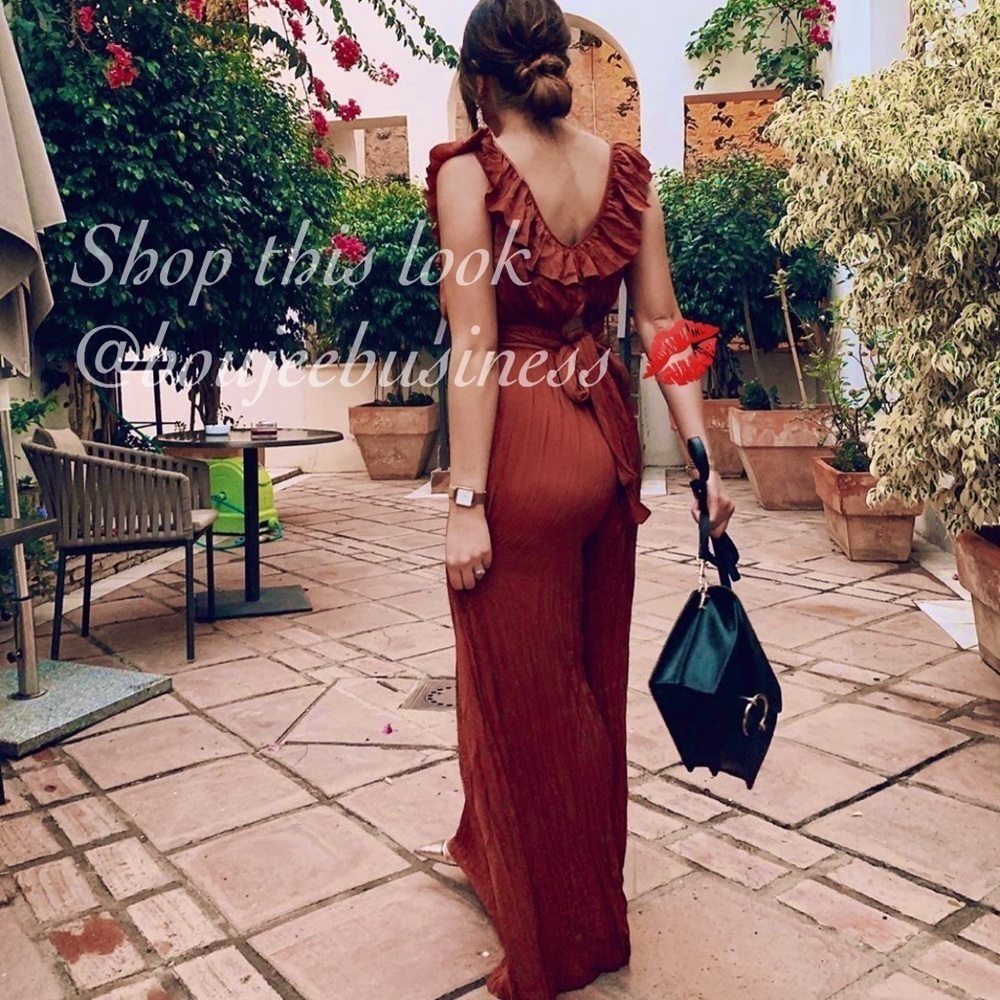 ZARA BNWT Wrinkled Look Jumpsuit - Picture 5 of 7